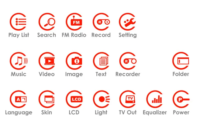 P1 Menu Icons (2005)