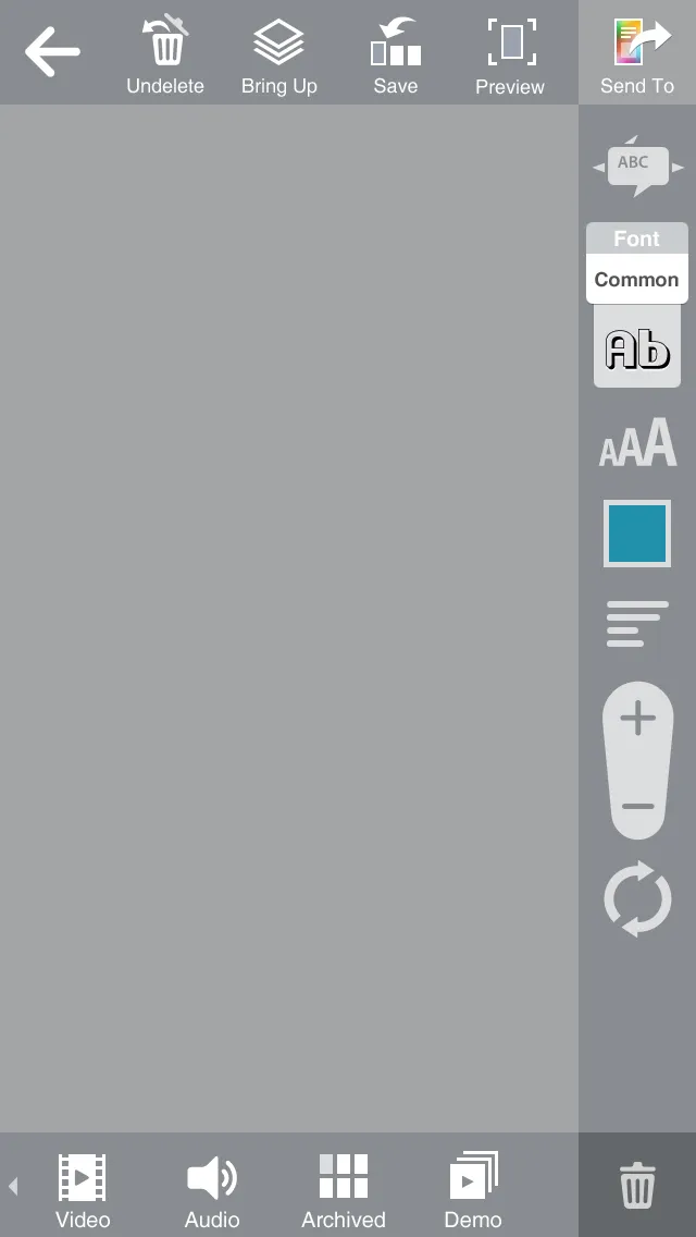 mLinkU Authoring Tool GUI (2014)