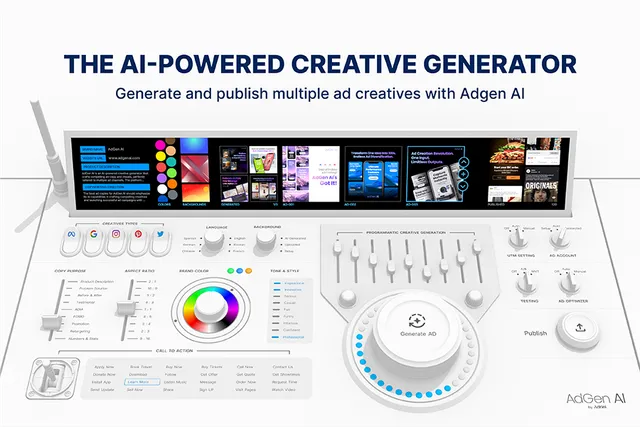 Adgen AI : Generator (white ver.)