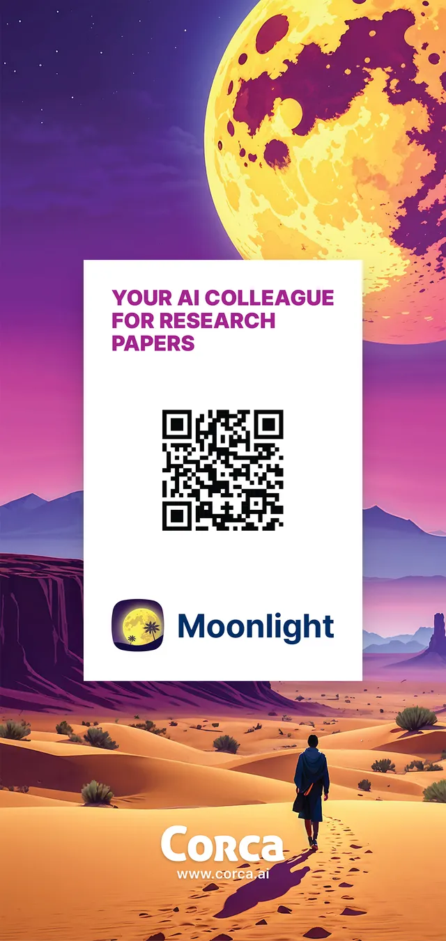 Flyer design for Moonlight promotional event